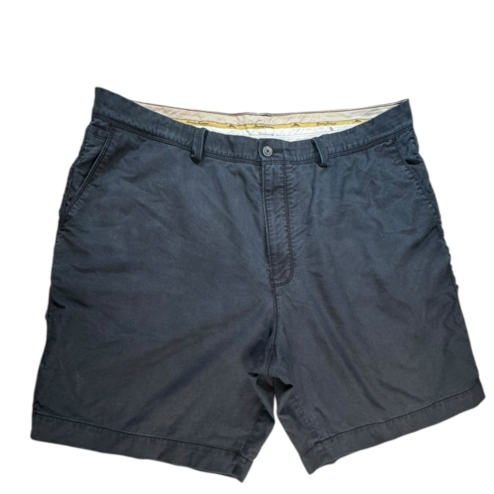 Tommy Bahama Men’s Shorts Size 40 Black Stretch Comfort Fit Casual Summer G6
